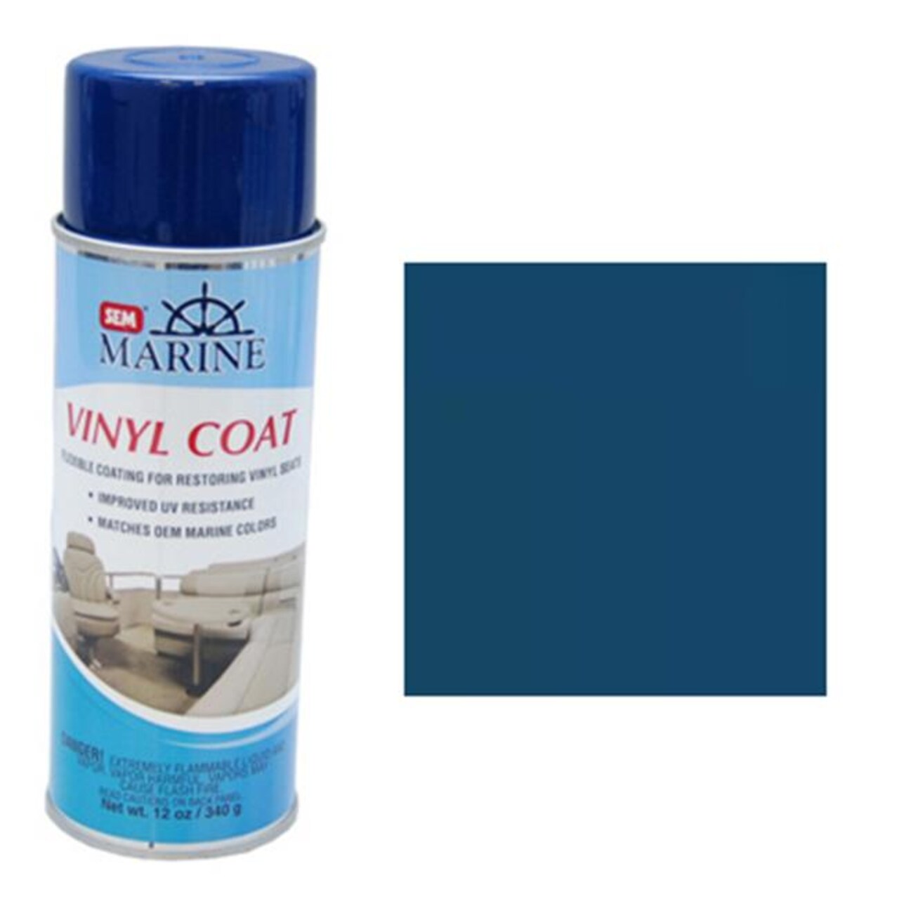 SEM Products  12 oz Vinyl Coat Flexible Aerosol Coating Ultra Blue